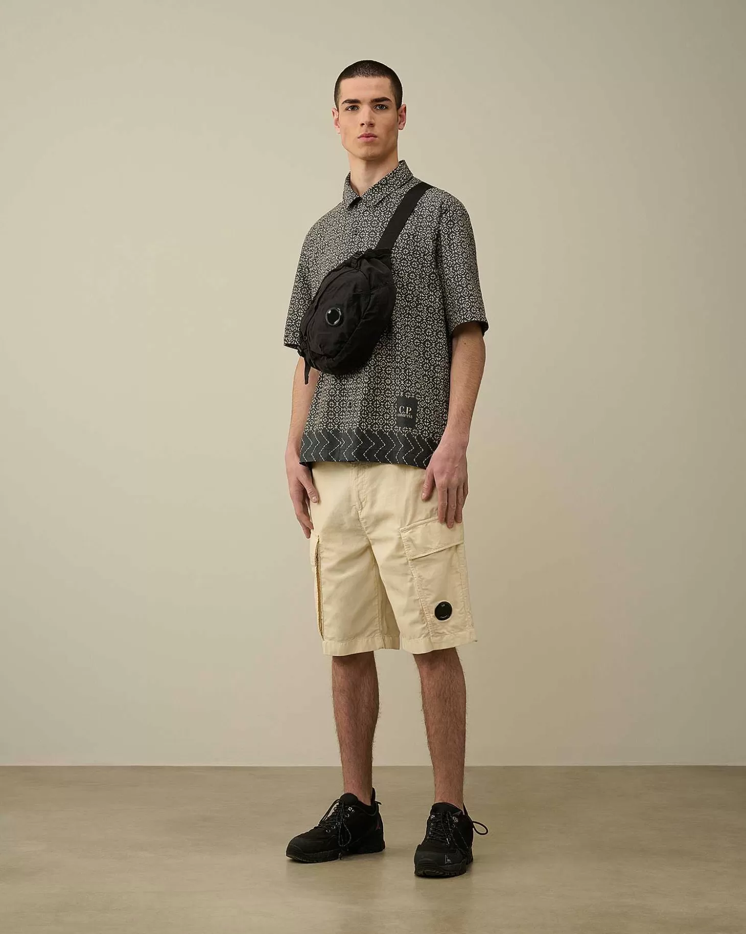 Best Sale Popeline Baja Print Shirt Men Shirt