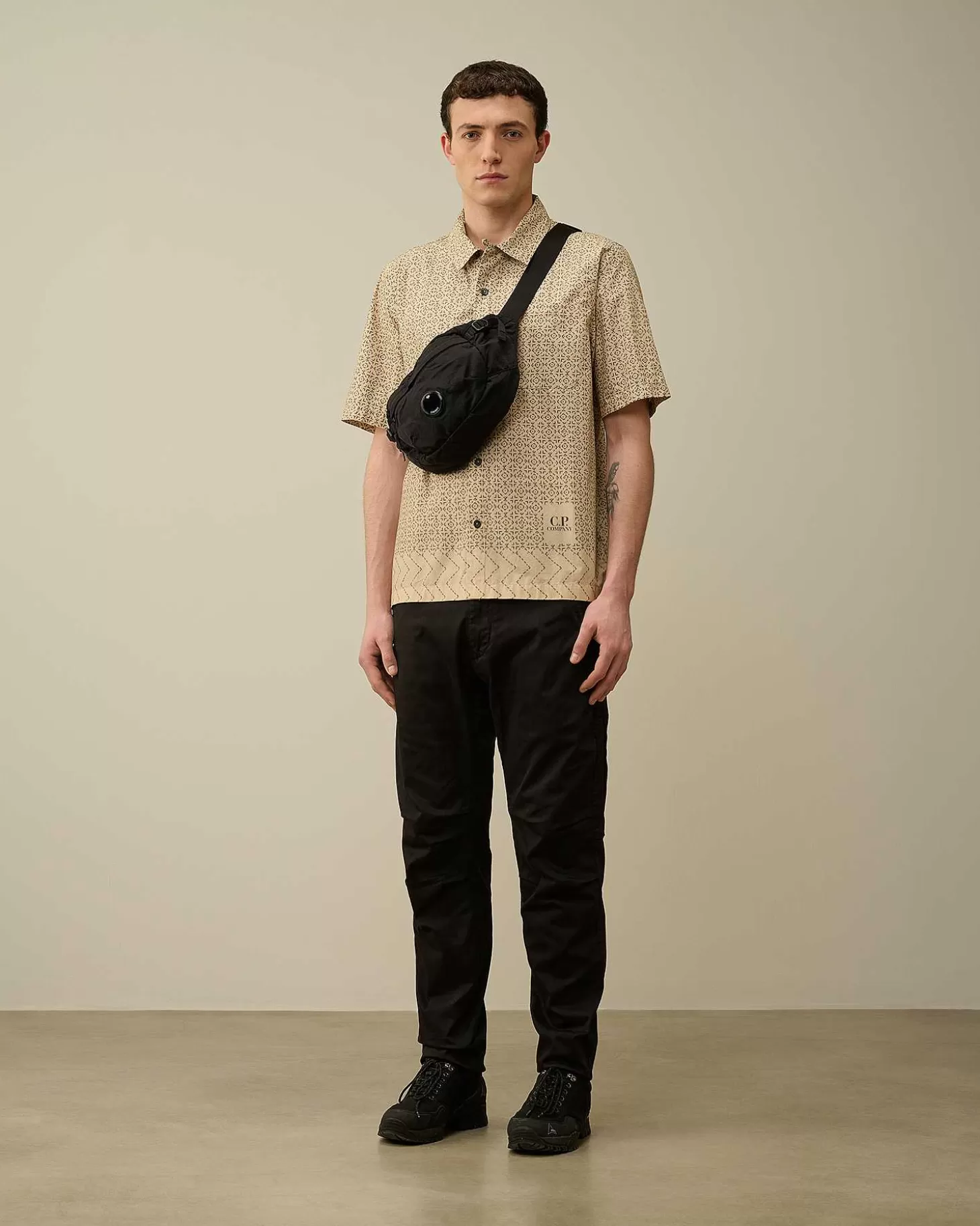 Best Popeline Baja Print Shirt Men Shirt
