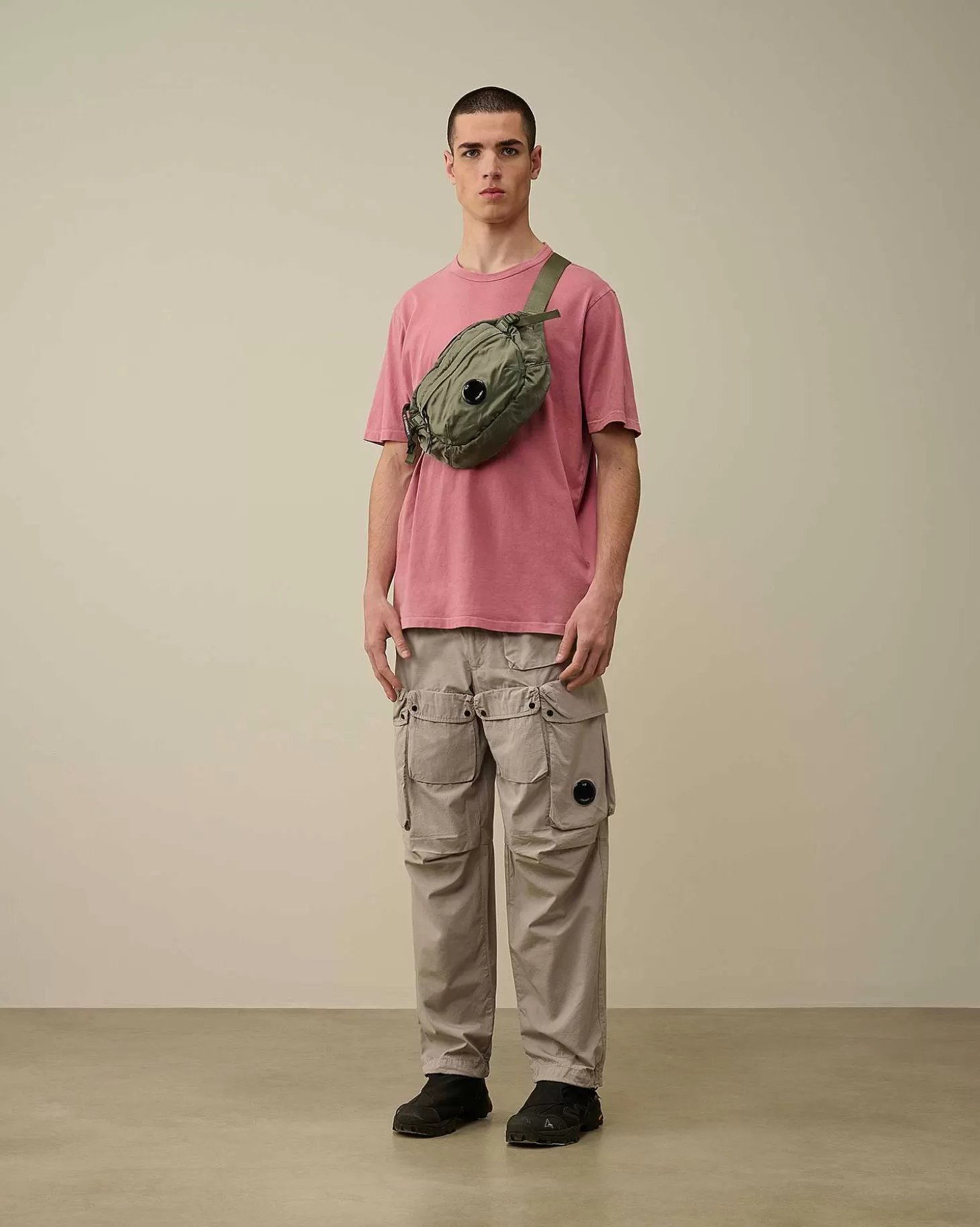 Store Rip-Stop Loose Utility Cargo Pants Men Trousers