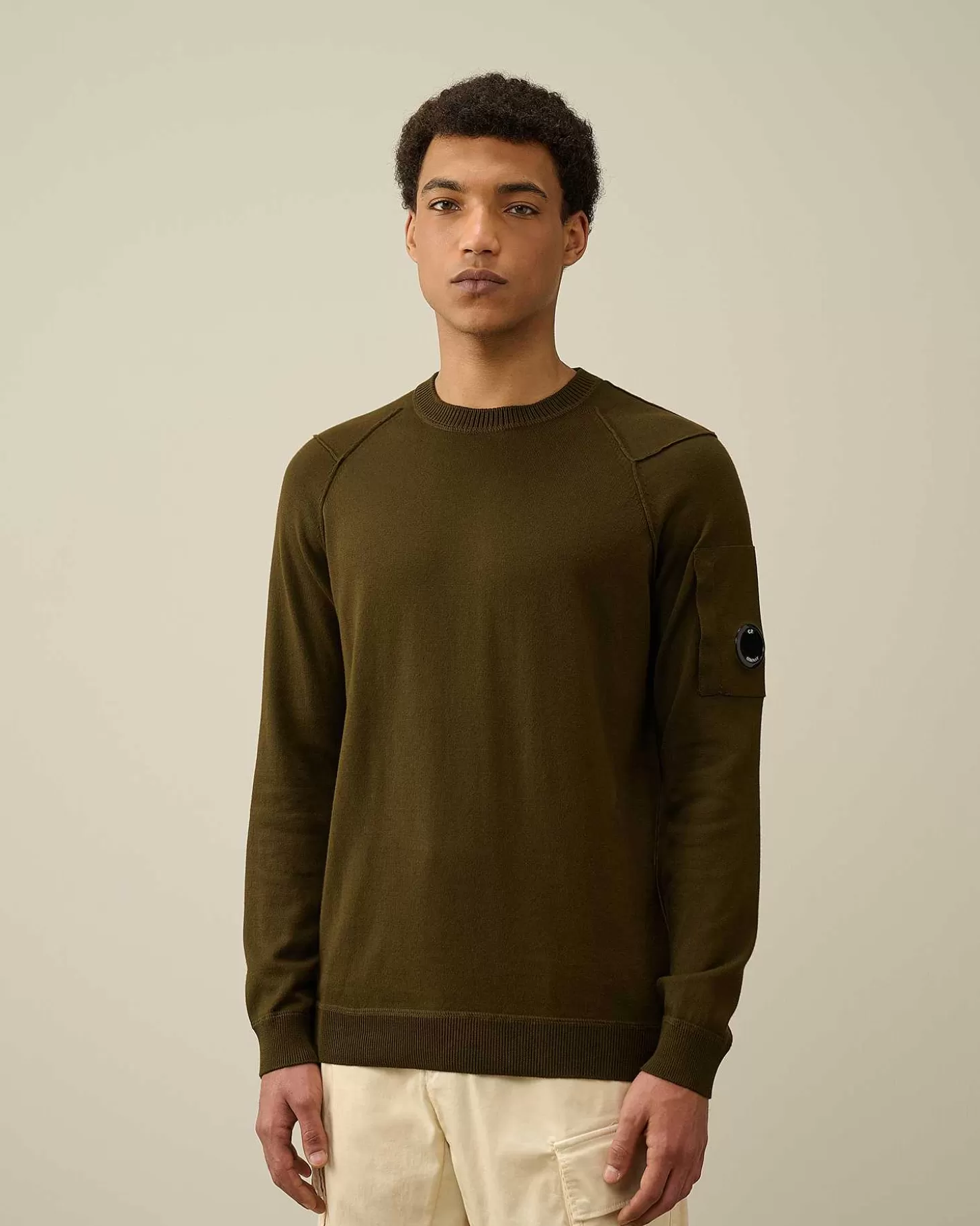 Discount Sea Island Lens Knit Men Jumpers