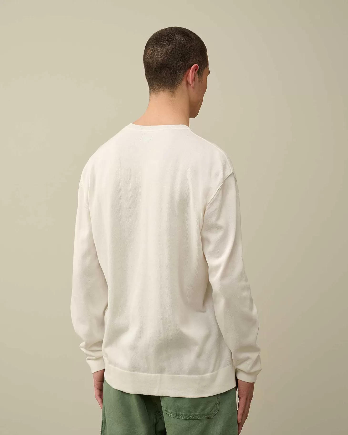 Fashion Sea Island Logo Knit Men Jumpers