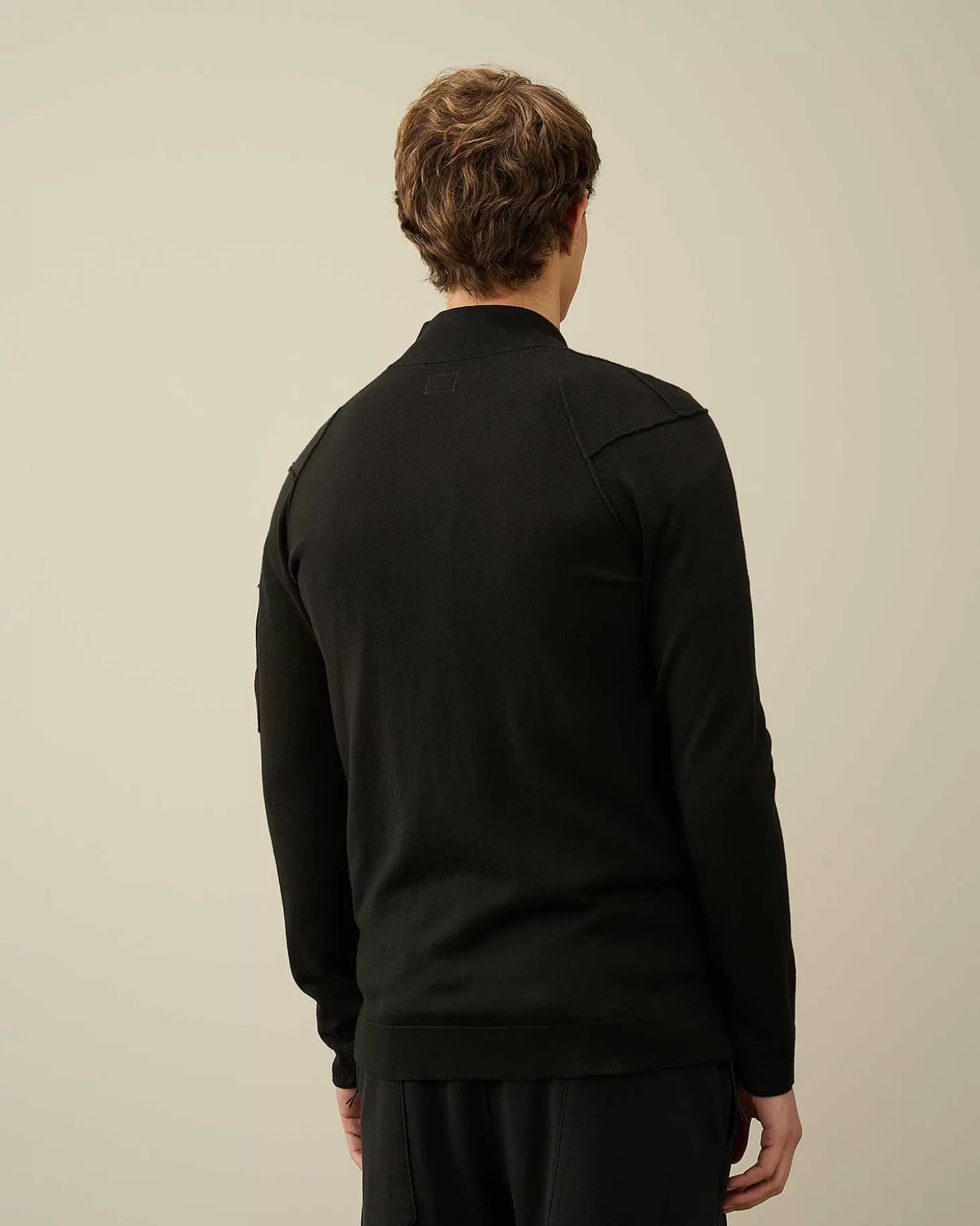 Cheap Sea Island Zipped Knit Men Jumpers