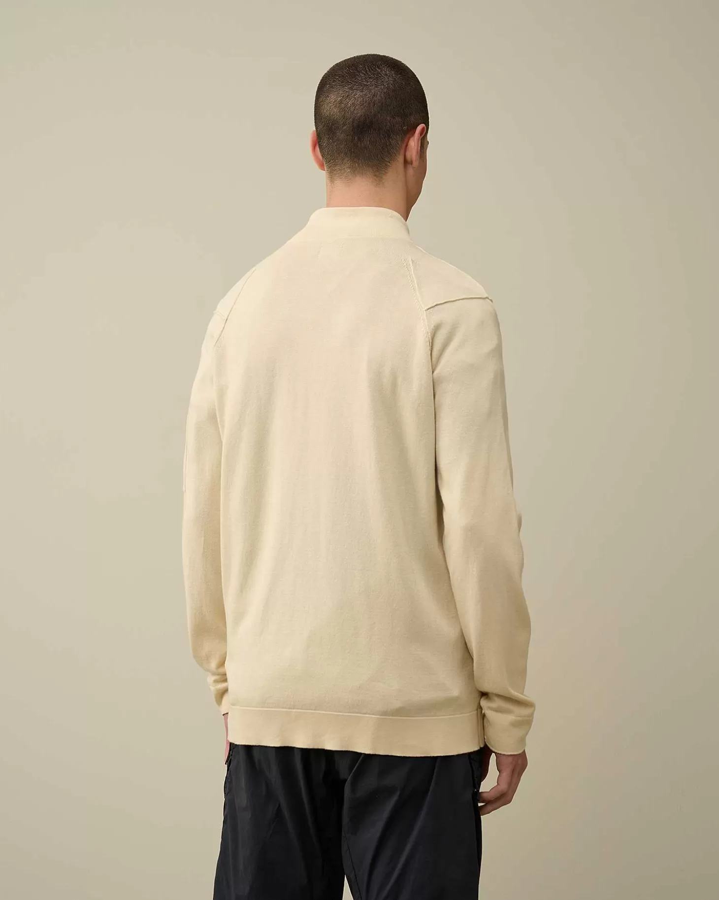 Flash Sale Sea Island Zipped Knit Men Jumpers