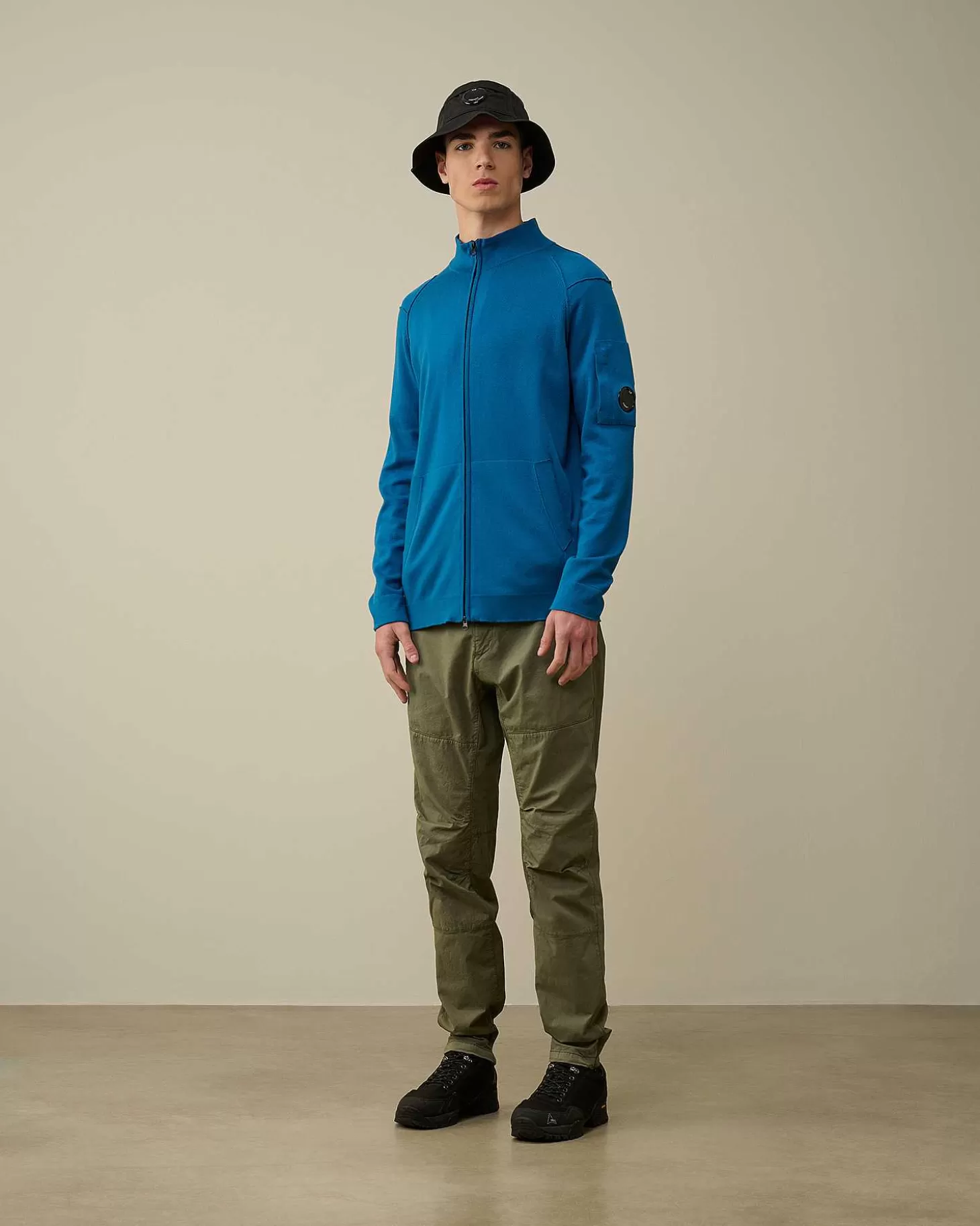New Sea Island Zipped Knit Men Jumpers
