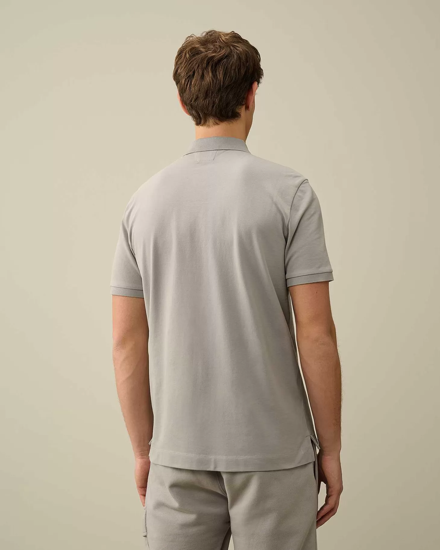 Online Stretch Piquet Slim Polo Shirt Men T-Shirts & Polo