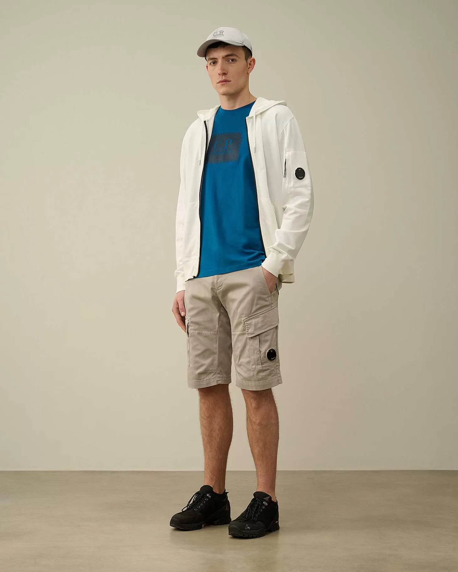 Hot Stretch Sateen Cargo Shorts Men Tracksuits & Shorts
