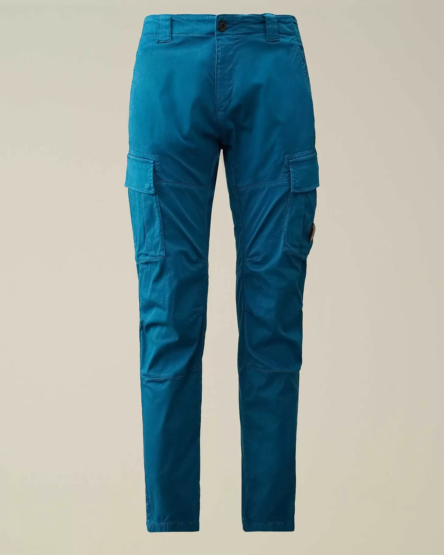 New Stretch Sateen Ergonomic Lens Cargo Pants Men Trousers