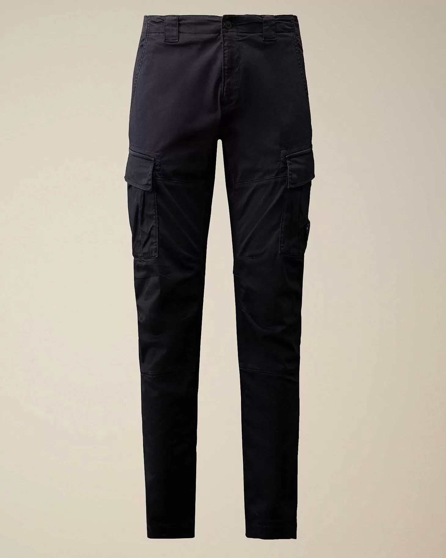 Sale Stretch Sateen Ergonomic Lens Cargo Pants Men Trousers