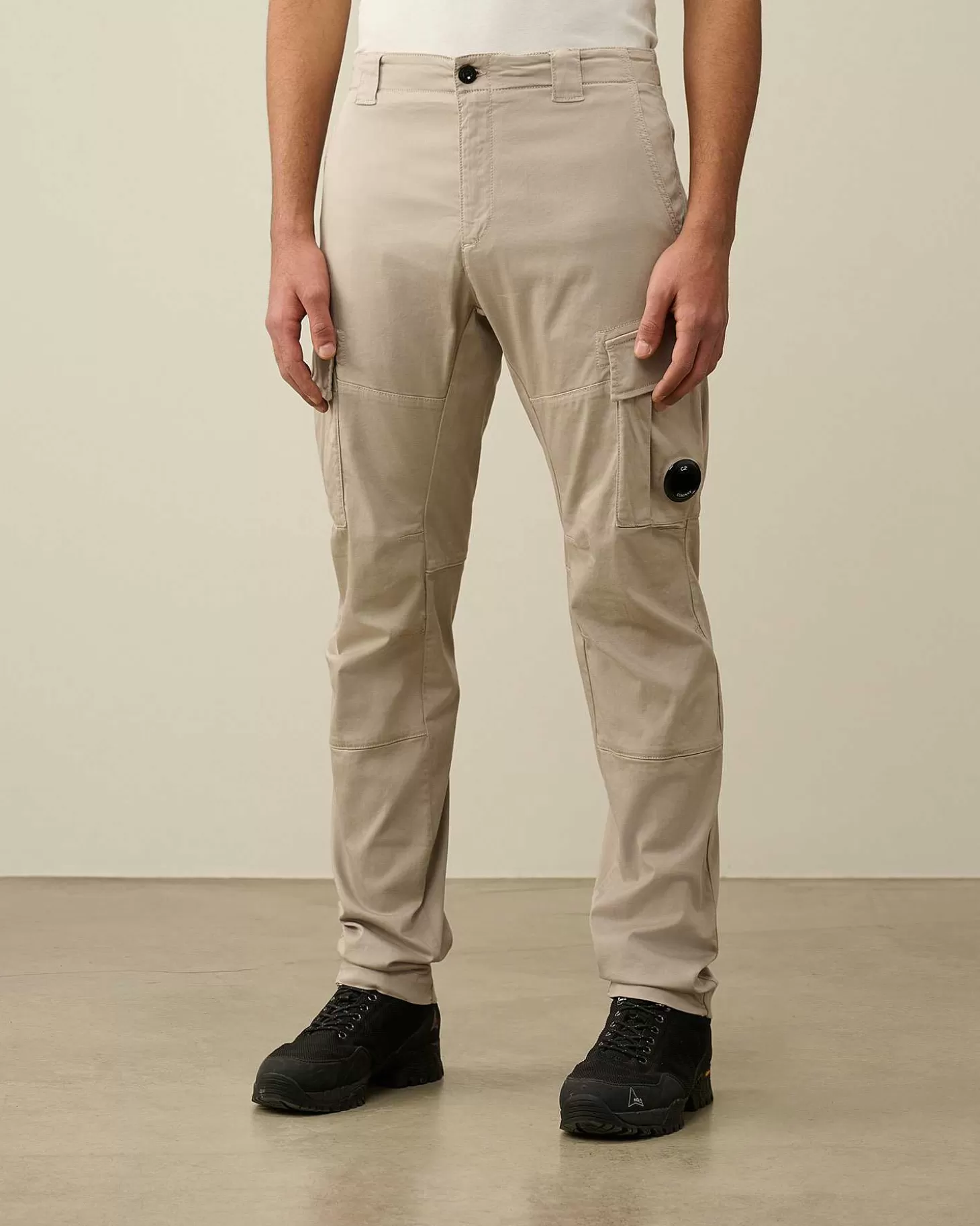 Cheap Stretch Sateen Ergonomic Lens Cargo Pants Men Trousers