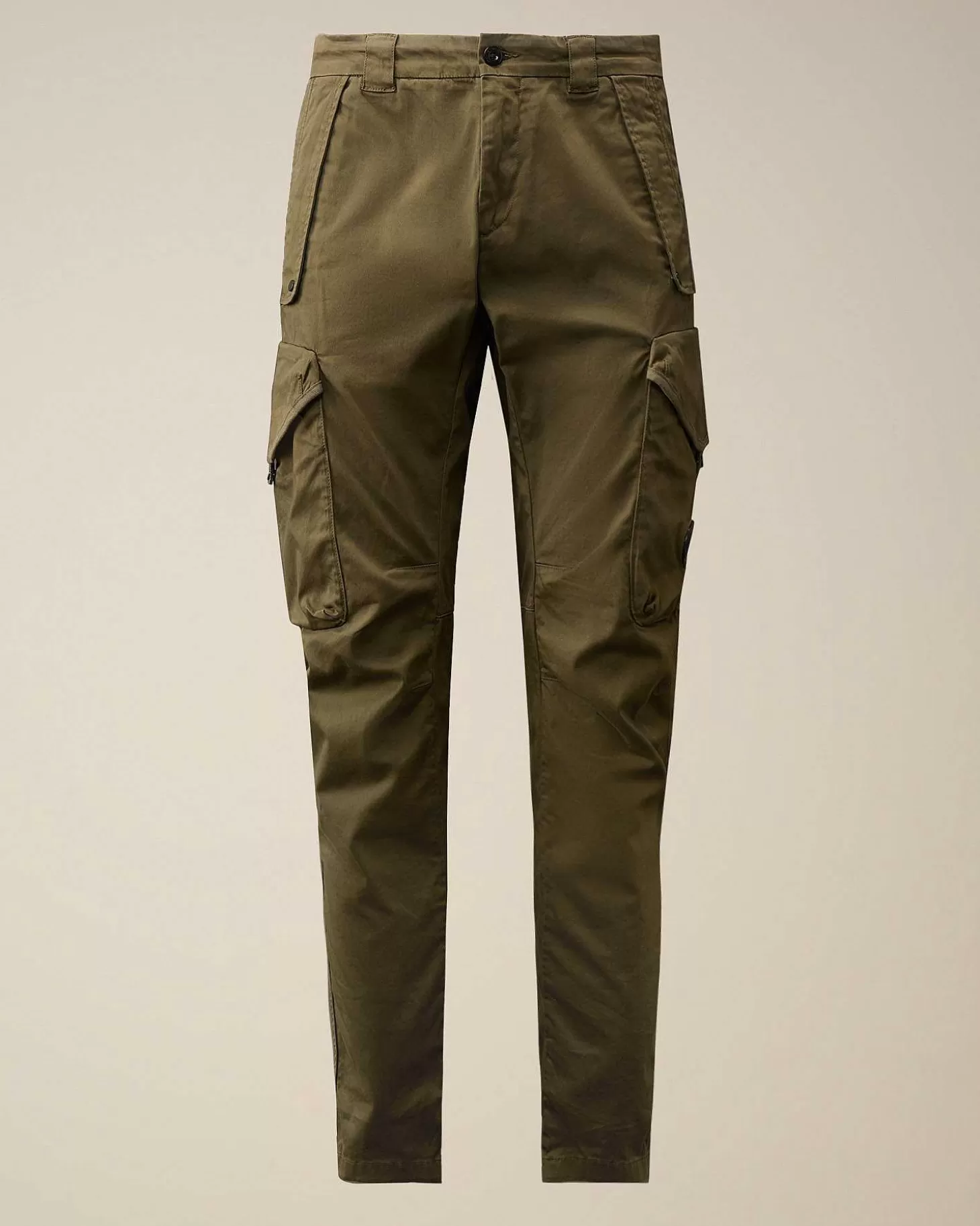 Cheap Stretch Sateen Ergonomic Lens Utility Pants Men Trousers