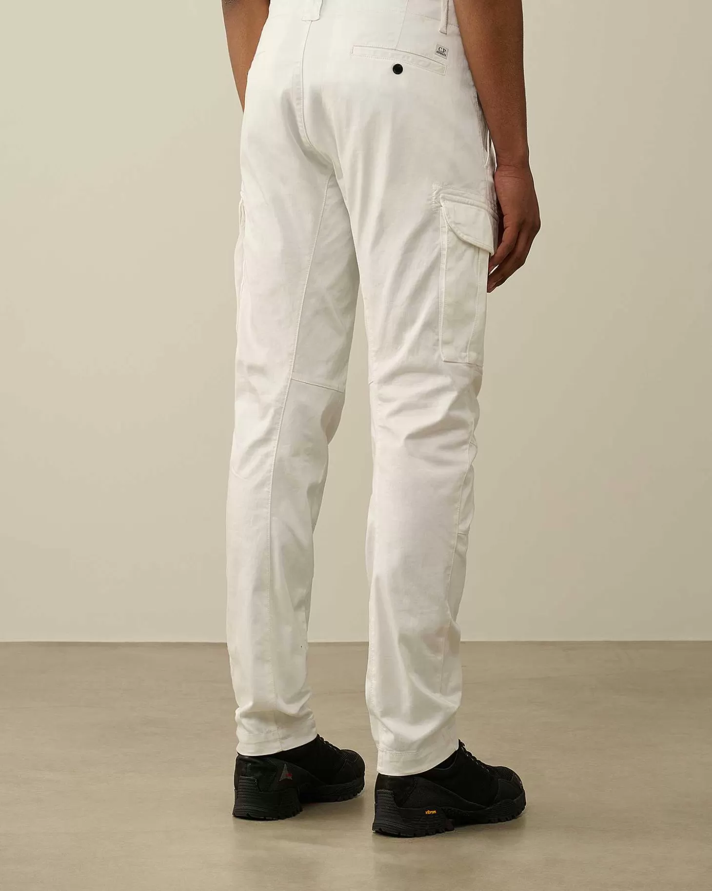 Store Stretch Sateen Ergonomic Logo Cargo Pants Men Trousers