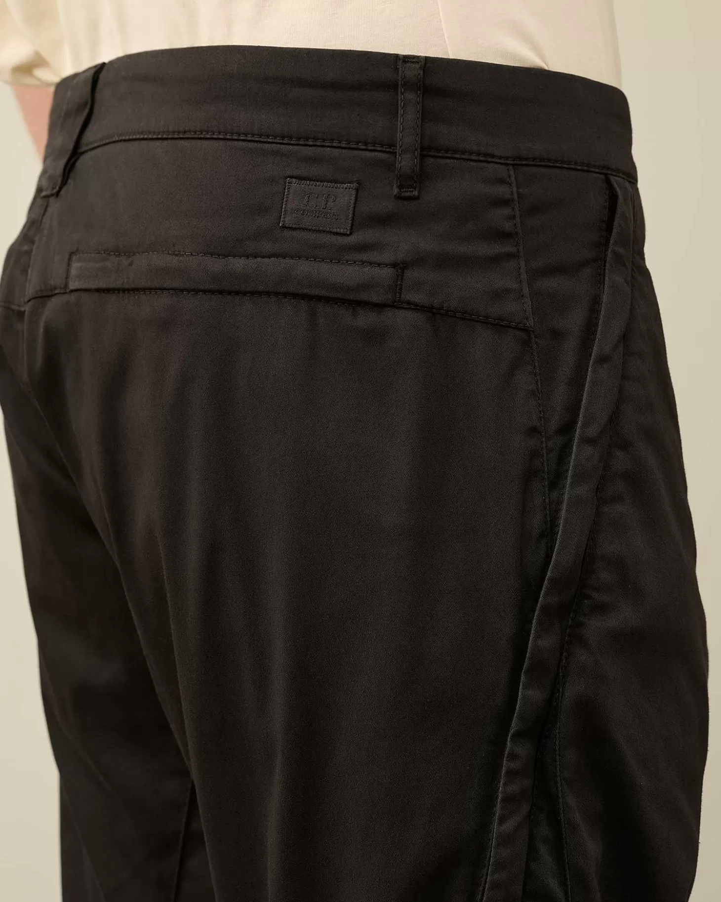 Store Stretch Sateen Ergonomic Pants Men Trousers