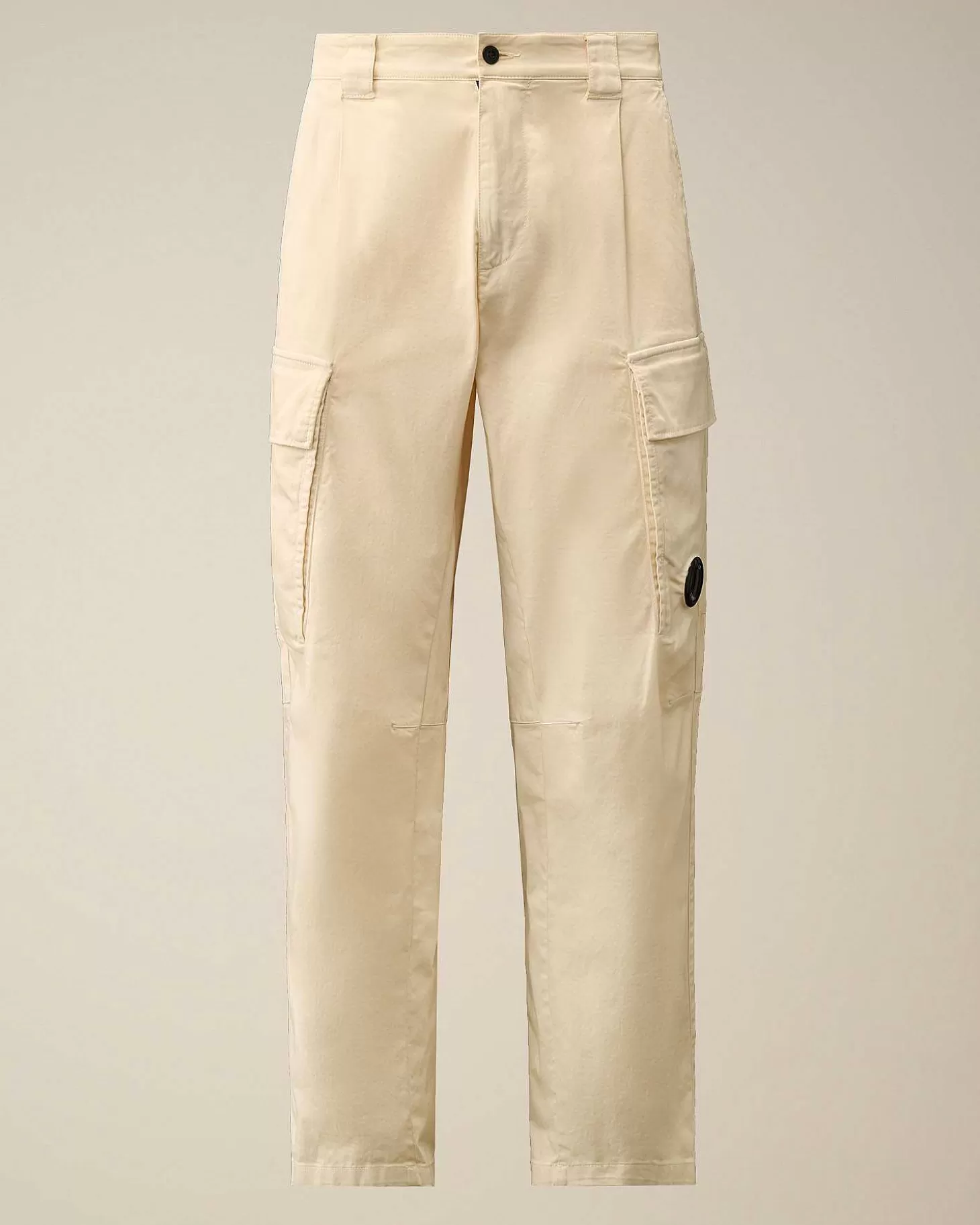 Outlet Stretch Sateen Loose Cargo Pants Men Trousers