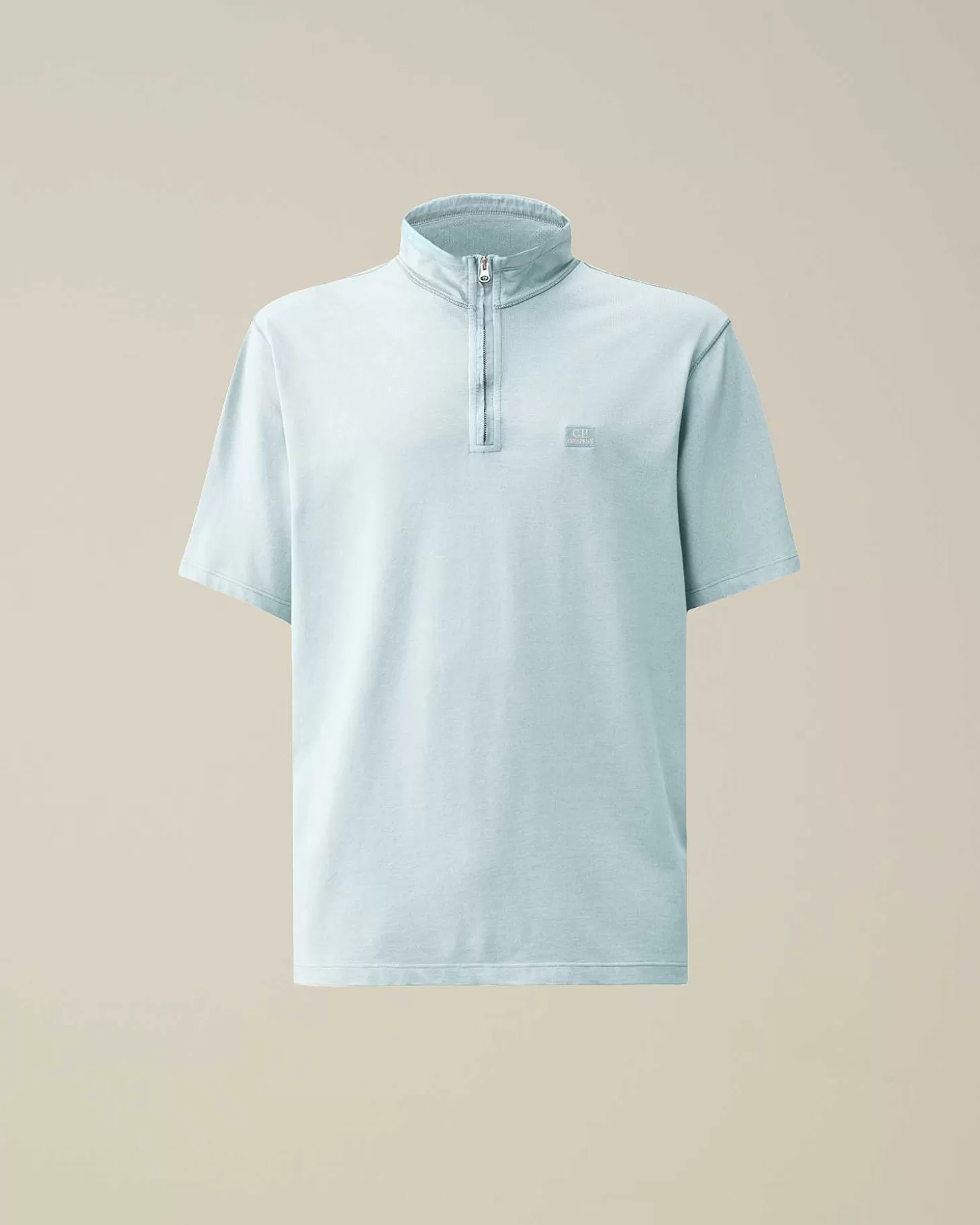 Best Tacting Piquet Zipped Polo Shirt Men T-Shirts & Polo
