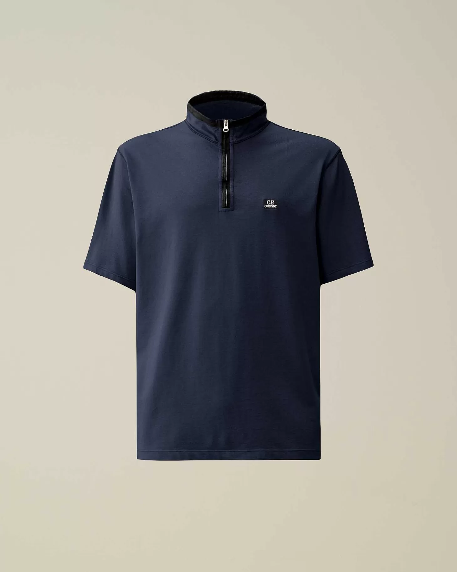 Best Tacting Piquet Zipped Polo Shirt Men T-Shirts & Polo