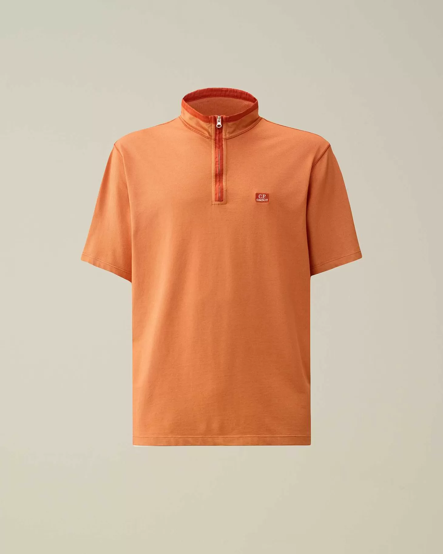 Discount Tacting Piquet Zipped Polo Shirt Men T-Shirts & Polo
