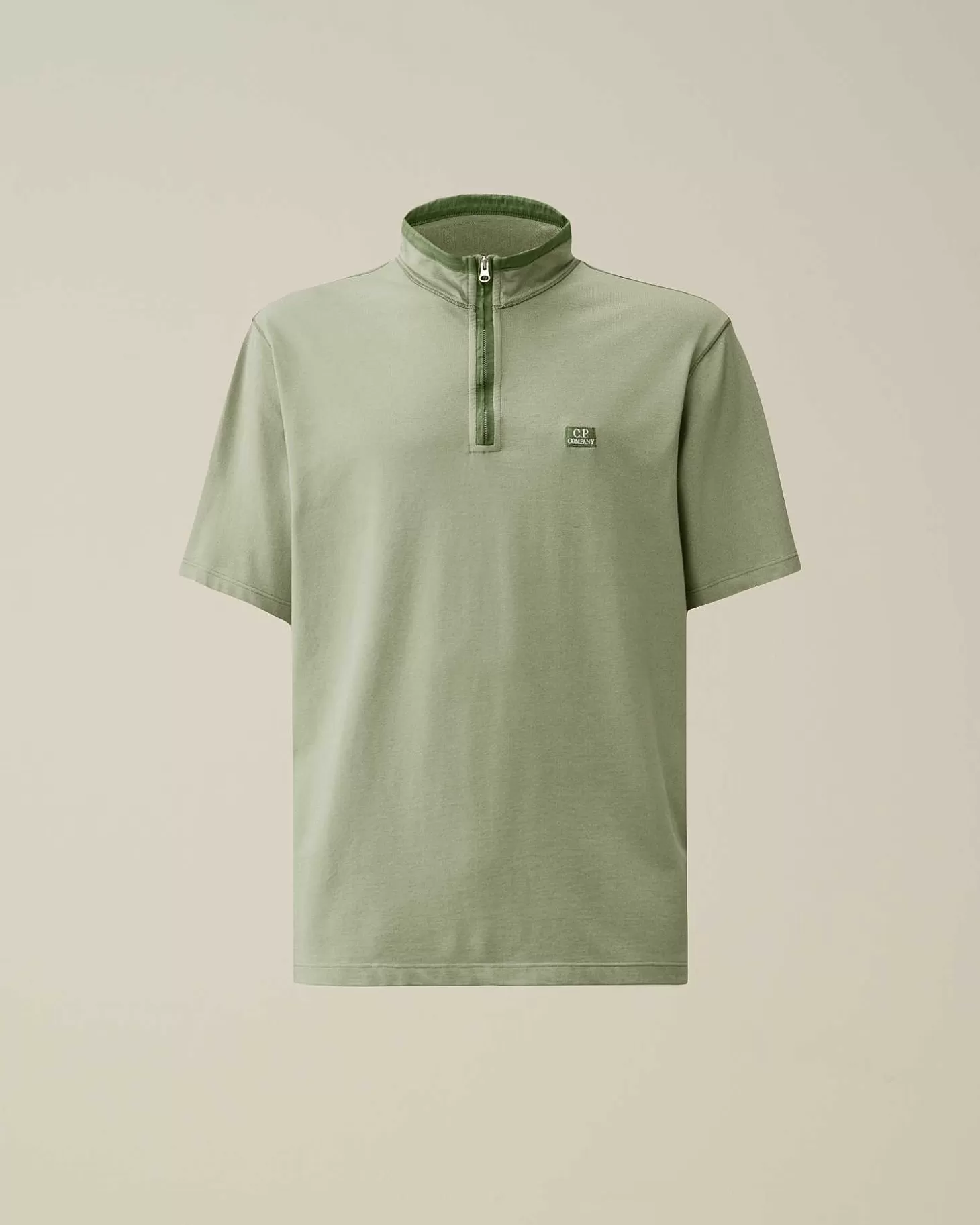 Cheap Tacting Piquet Zipped Polo Shirt Men T-Shirts & Polo