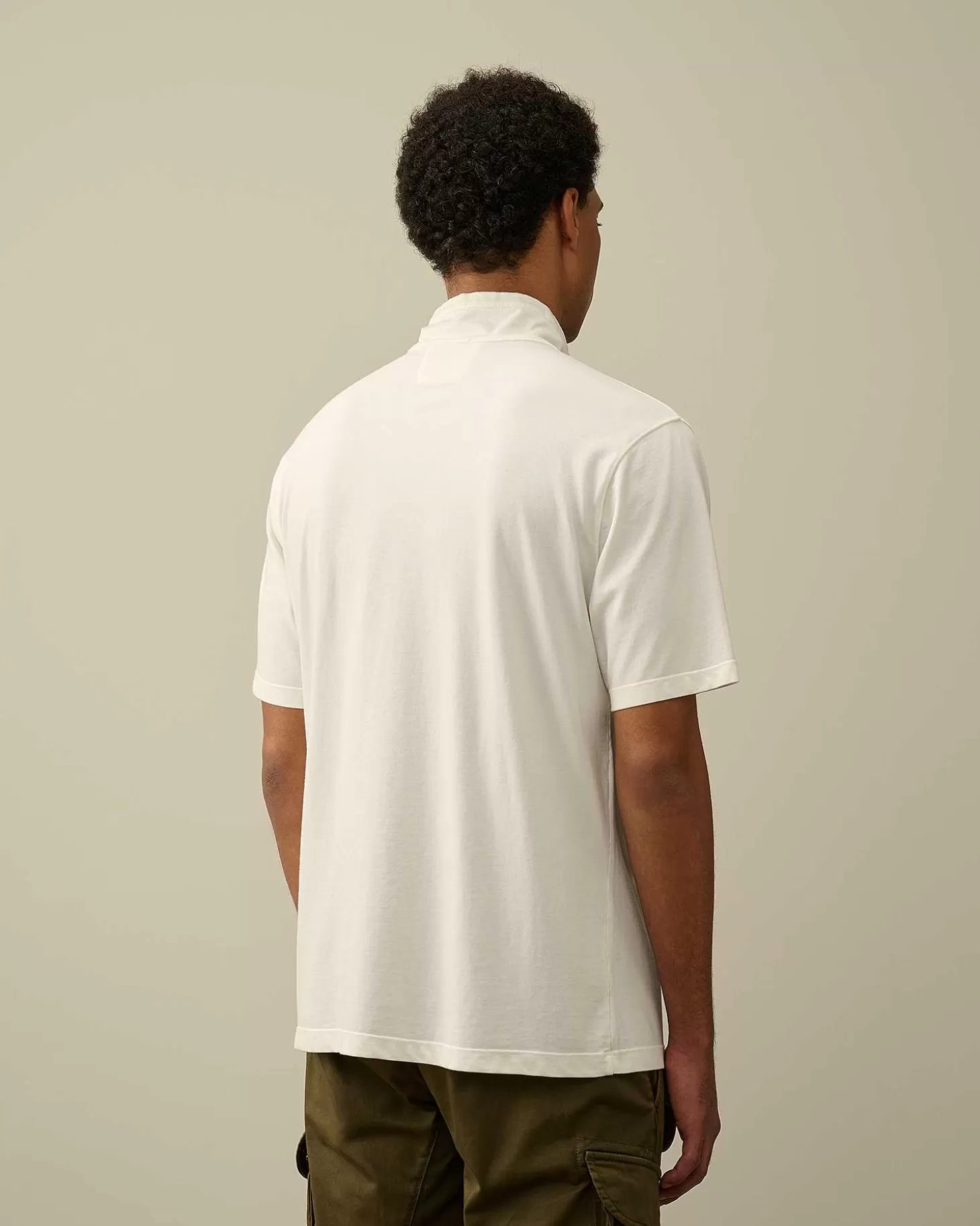 Cheap Tacting Piquet Zipped Polo Shirt Men T-Shirts & Polo