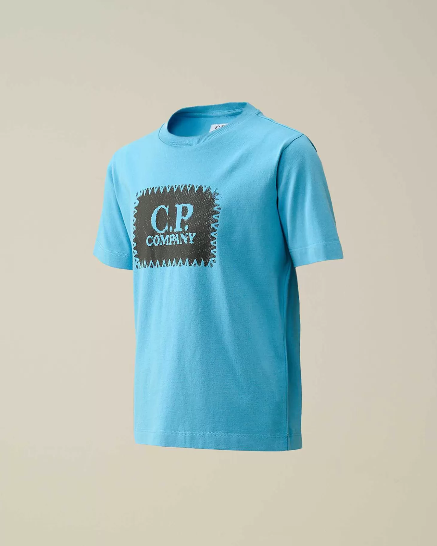 Discount U16 Cotton Jersey 30/1 Label Style Logo T-Shirt Kids Clothing 10-14