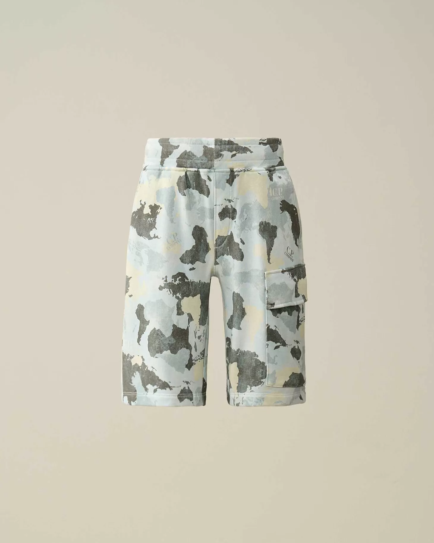 Best Sale U16 Diagonal Fleece Printed Cargo Shorts Kids Clothing 4-8