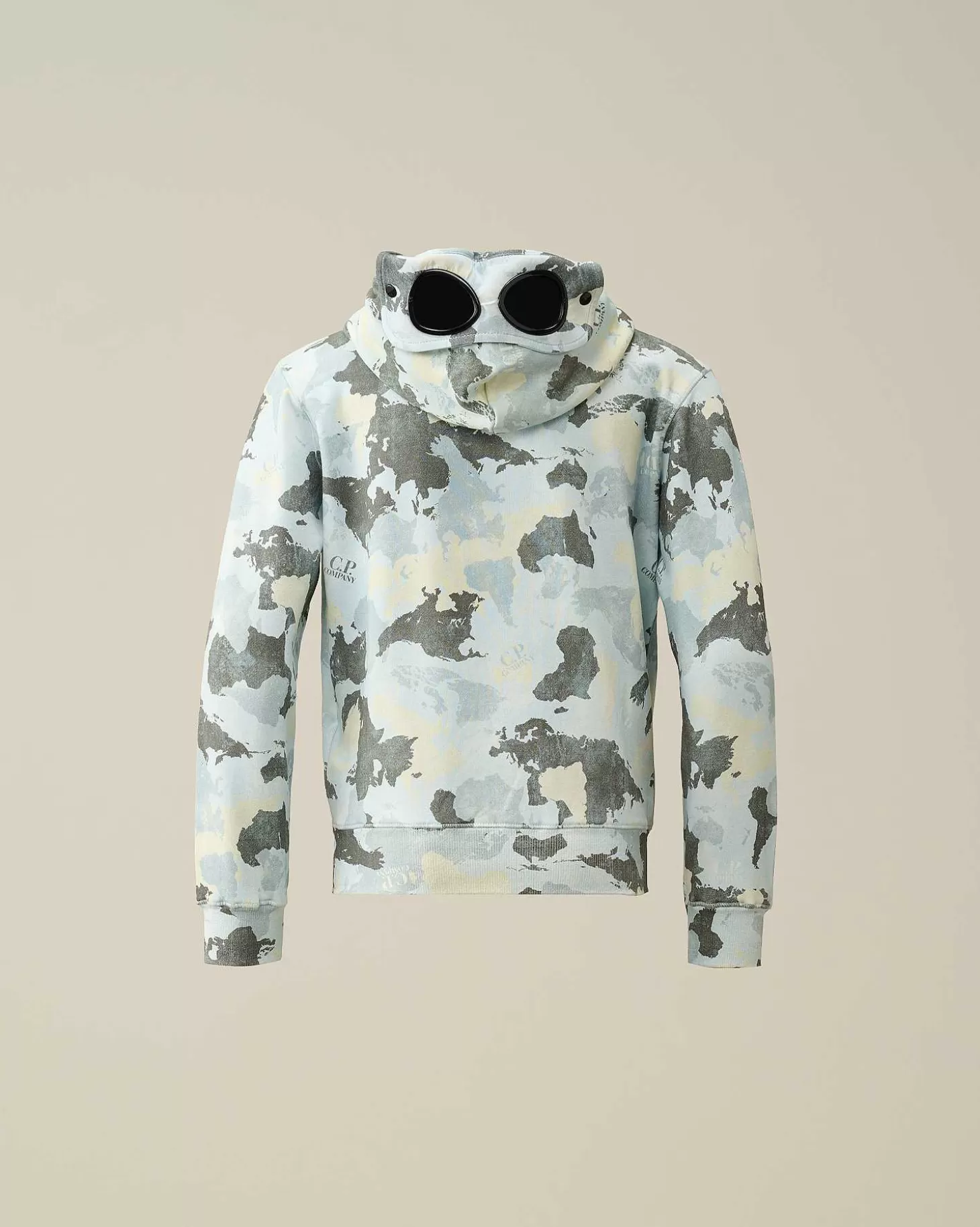 Cheap U16 Diagonal Fleece Printed Goggle Hoodie Kids Clothing 4-8