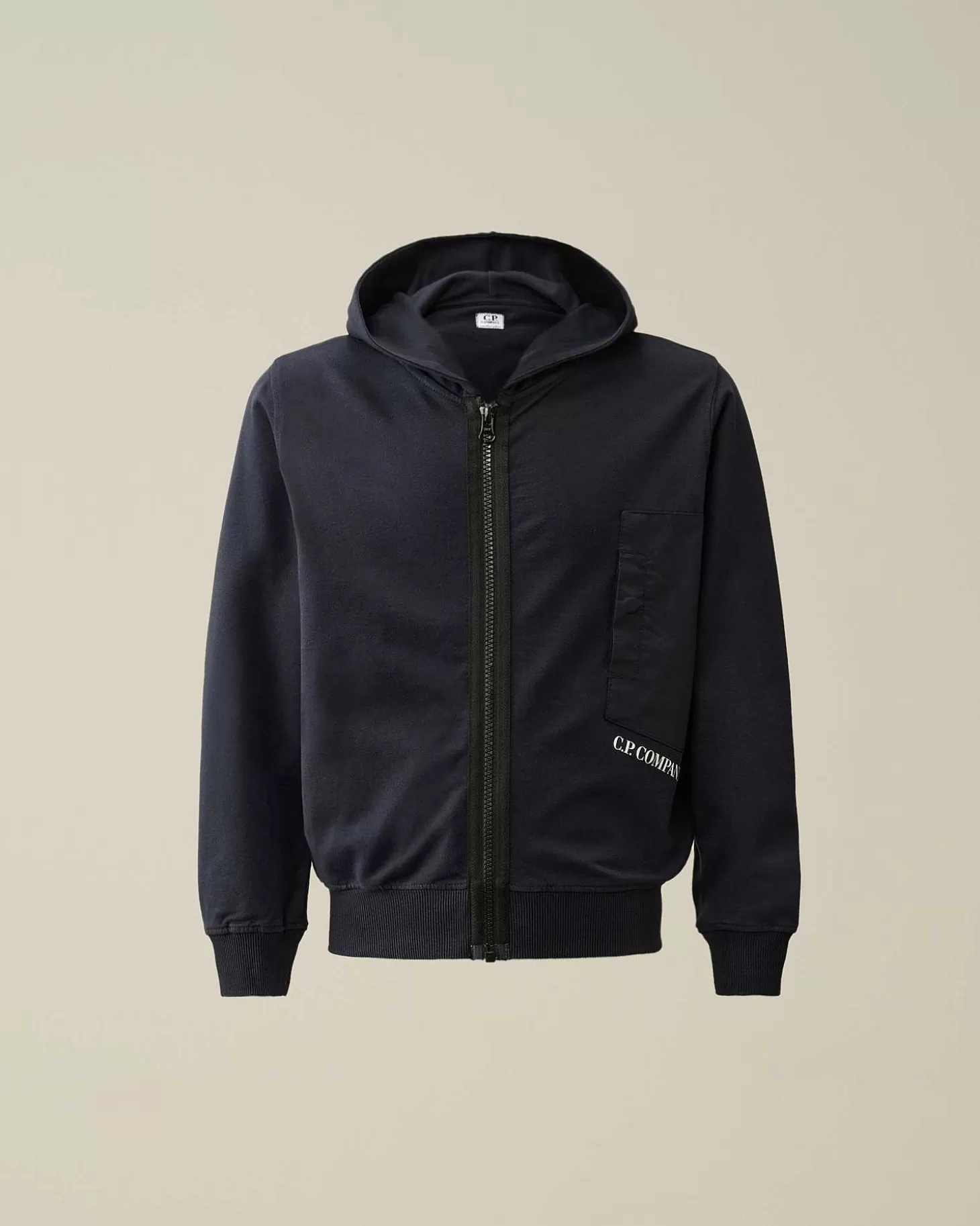 Online U16 Light Fleece Mixed Zipped Hoodie Kids Clothing 4-8